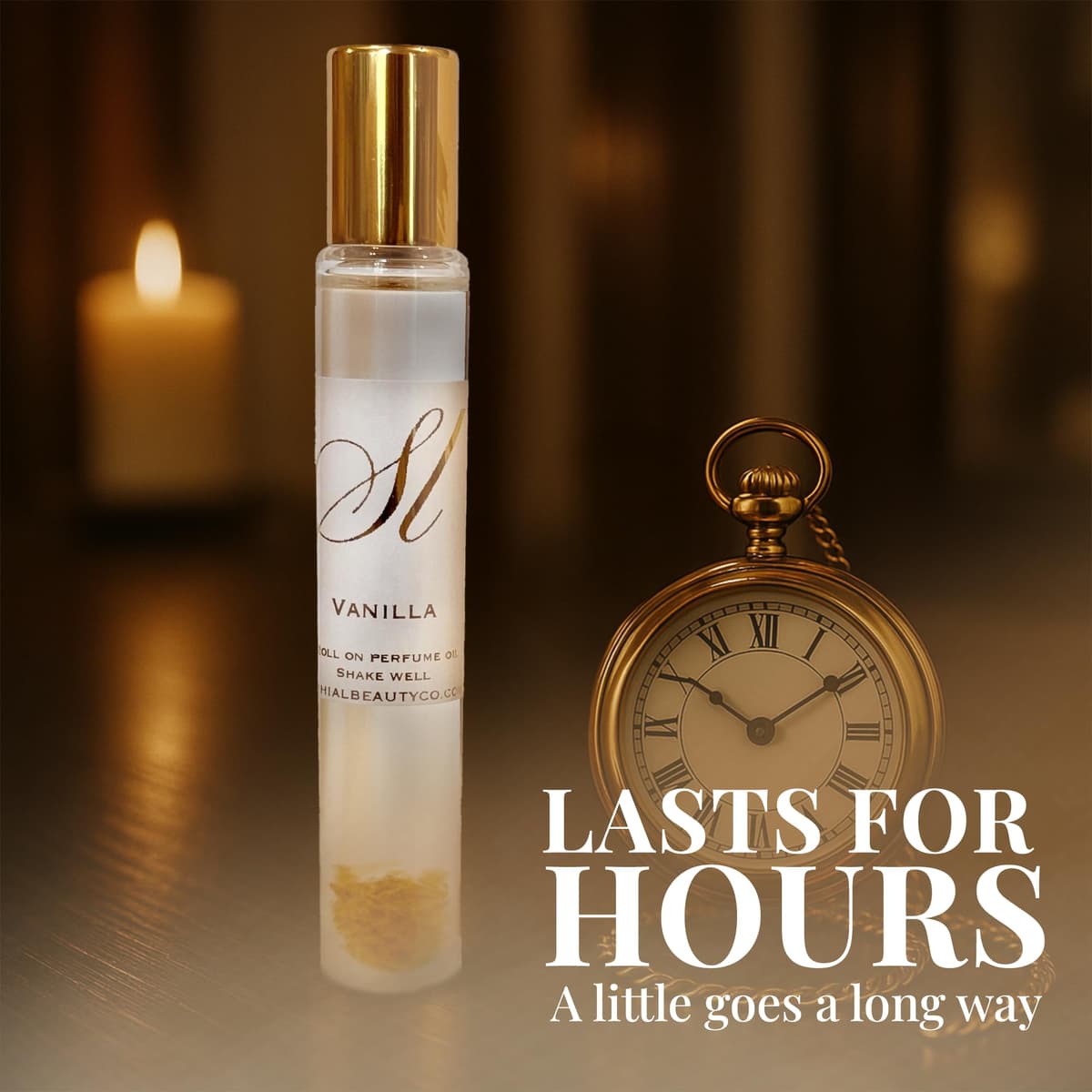 Pheromone Perfume For Women, Long Lasting Vanilla Perfume With Coconut Oil, Portable Pheromone Perfume (12 Ml) (Roll On) (Vanilla Eclipse) (Packaging May Differ) — view 3