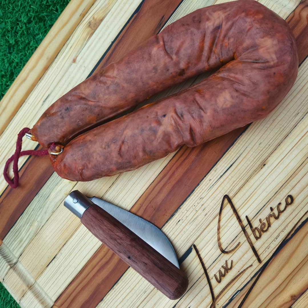 LUX IBÉRICO - Morcilla Patatera Ibérica (250g) – Embutido Tradicional - Origen Extremadura - Envasado al Vacío (DULCE + NAVAJA CAMPERA) — view 3