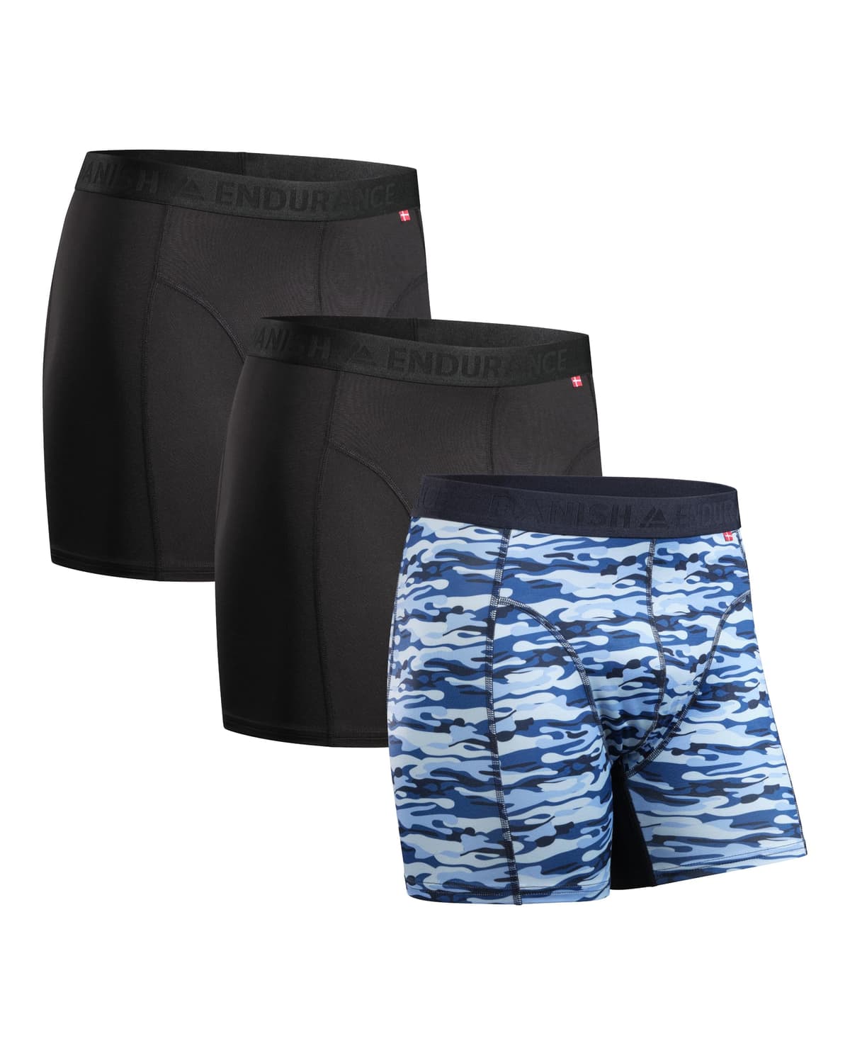 Danish Endurance Men's Sports Trunks 3-Pack Extra Long Ropa Interior de Hombres Hombre (Pack de 3) — view 13