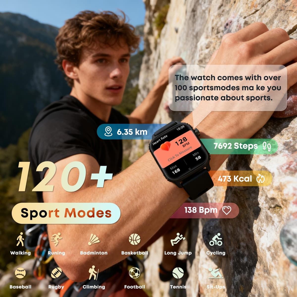 DIVOAZBVO Smart Watch — view 2