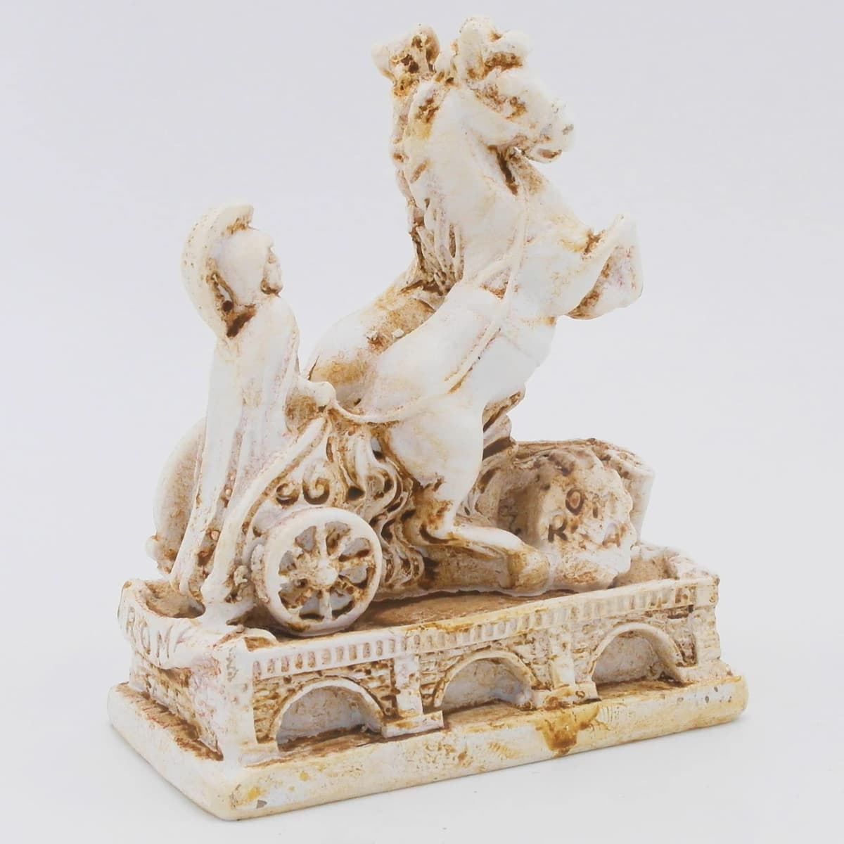 Rome Soldier Fish Tank Decorations Ancient Arena Roman War Horse Reptile Turtle Lizard Spider Tanks Terrarium Building Décor Ornament Pet — view 4