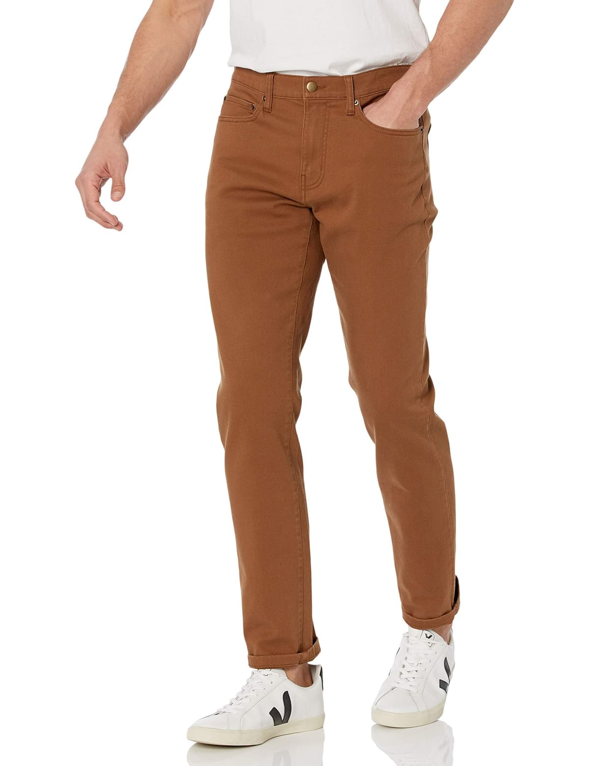 Amazon Essentials Hombre Vaqueros Ajustados - Colores interrumpidos — view 11