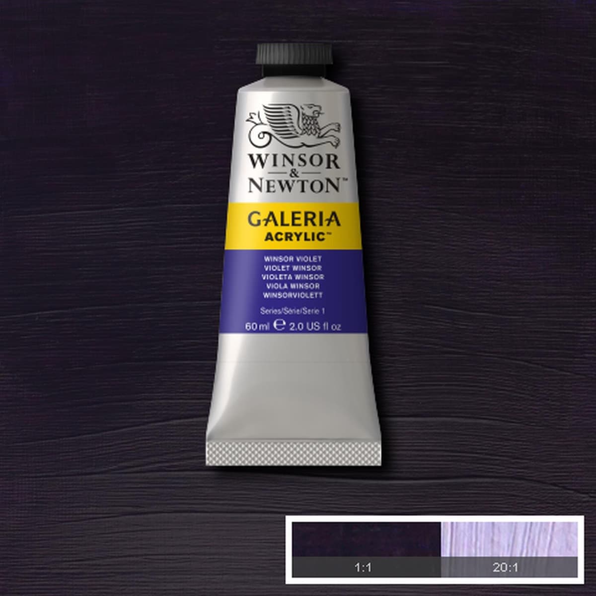 Winsor & Newton Galería - Pintura Acrílica , 500 ml, Verde (Deep Turquoise) — view 116