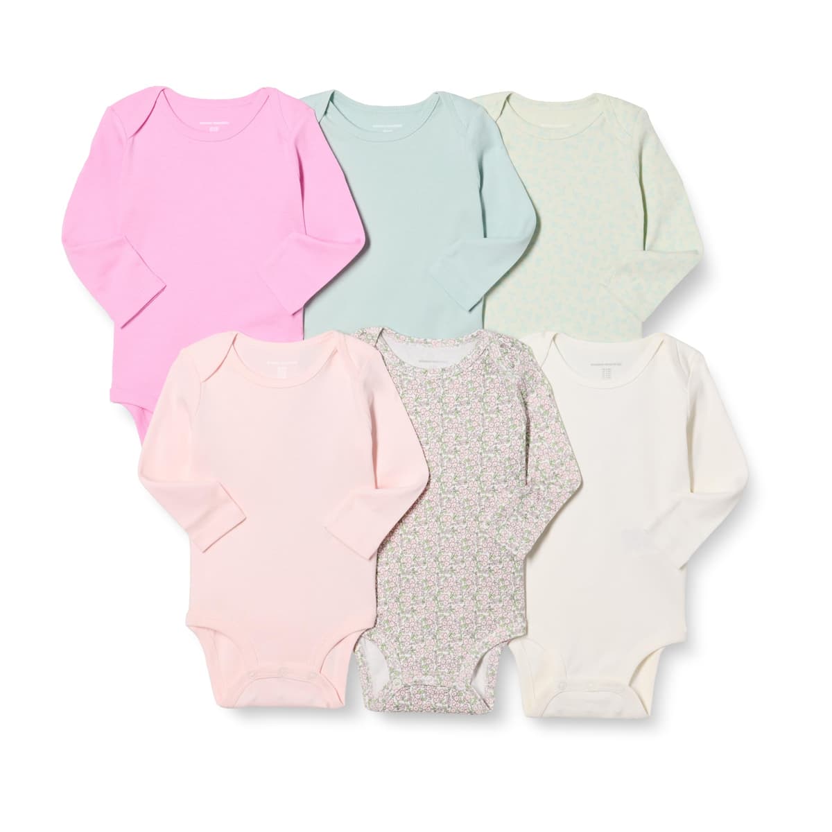 Amazon Essentials Unisex bebé Bodies de Manga Larga — view 8
