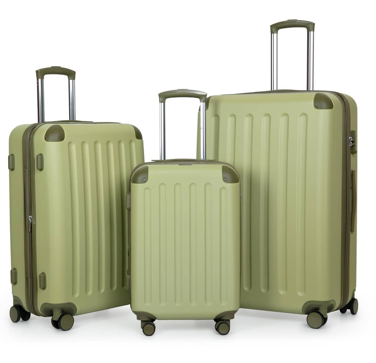 HAUPTSTADTKOFFER - Spree - Equipaje de Mano, Maleta rígida, Trolley expandible, 4 Ruedas Dobles, TSA, 55 cm, 42 litros, Blanco — view 102
