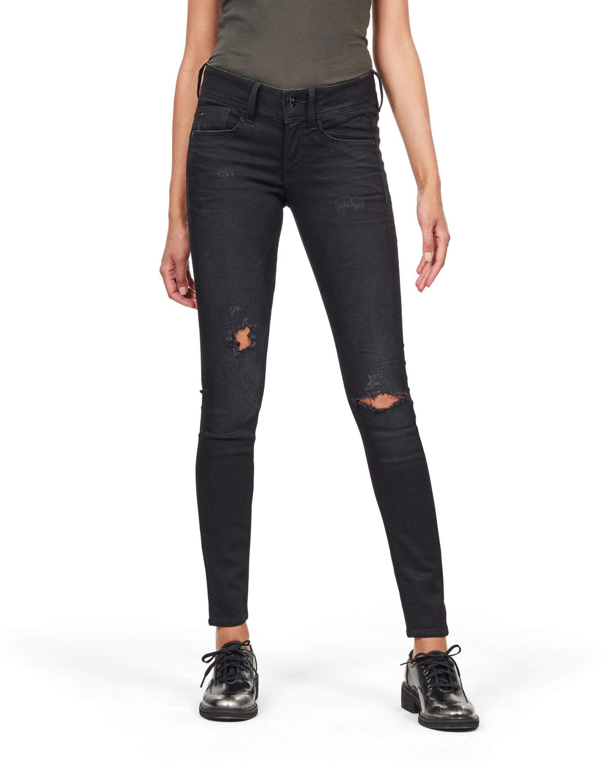 G-Star Lynn Mid Skinny Jeans - Vaqueros Mujer — view 67