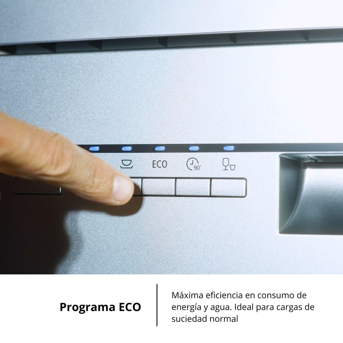 Corberó - Lavavajillas Plus 45 cm | CLVM403X | 10 Cubiertos, 5 Programas con 4 Temperaturas, Indicadores LED | Inicio Diferido, Función Inicio-Pausa | 49 Db | Inox — view 5