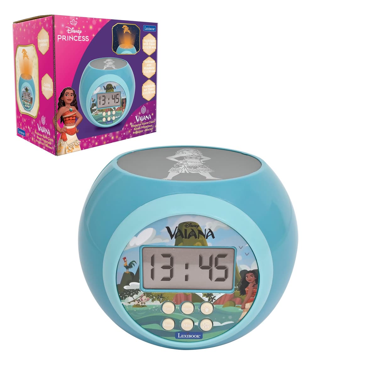 LEXIBOOK - Nintendo Super Mario Reloj Despertador con proyector con función de repetición y Alarma, luz Nocturna con Temporizador, Pantalla LCD, batería, RL977NILXB — view 25