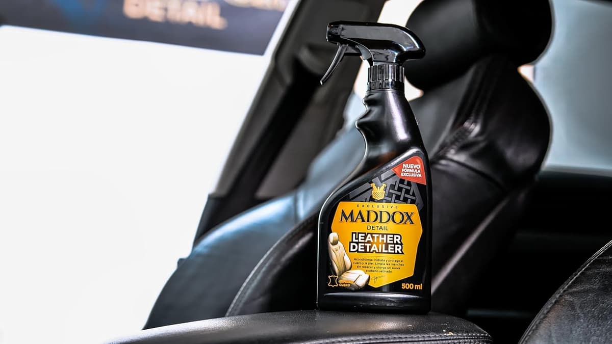 Maddox Detail - Car Leather Cleaner and Conditioner | Car Cleaning Skin Treatment | Cleaning Car Leather and Removal of Dirt  — view 5