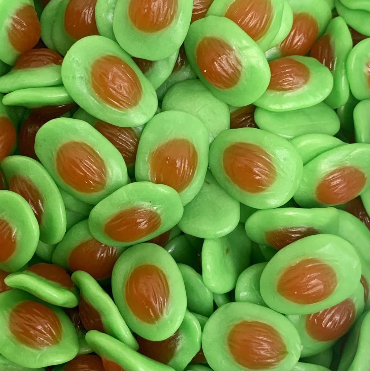 Fruit Caramels Retro Sweet Shop Jar by The Gourmet Sweet Company — view 2