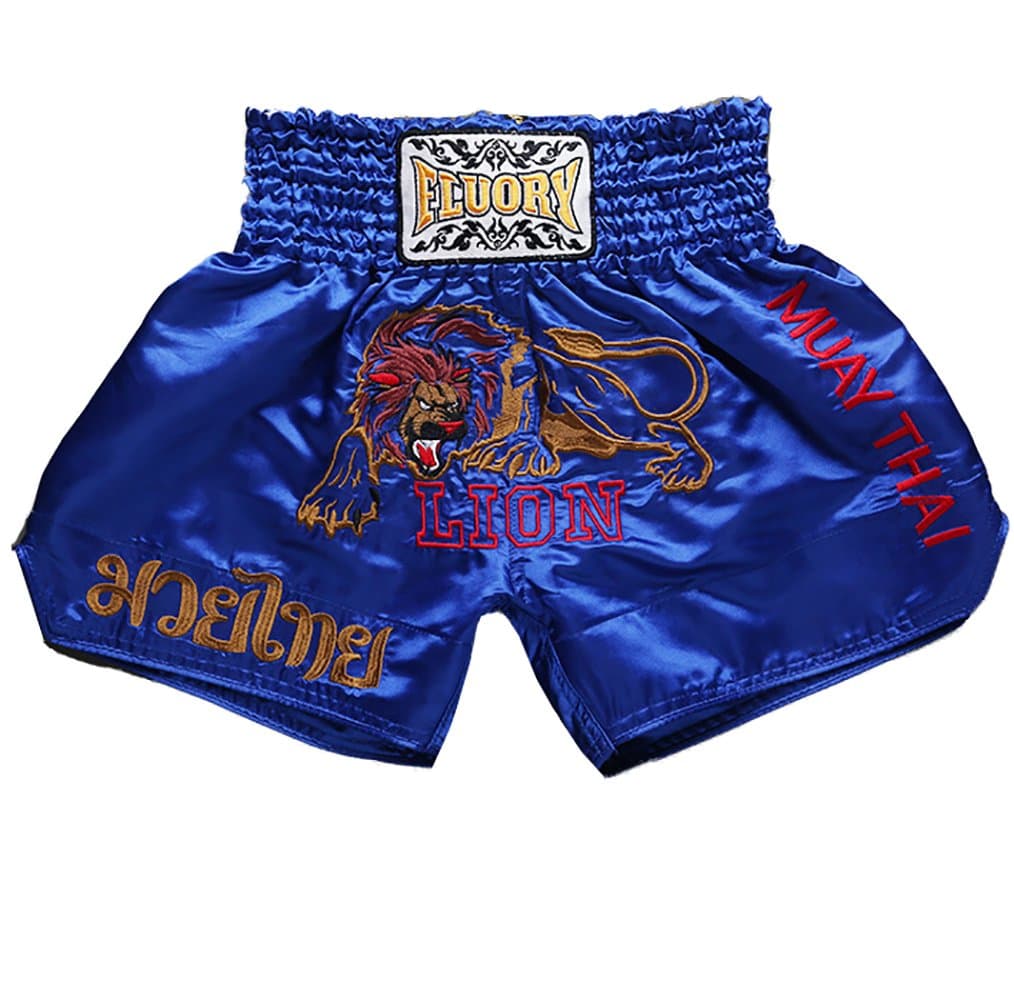 FLUORY Muay Thai Shorts, MMA Fight Shorts Ropa de Entrenamiento Jaula Lucha Grappling Artes Marciales Kickboxing Shorts Ropa — view 6