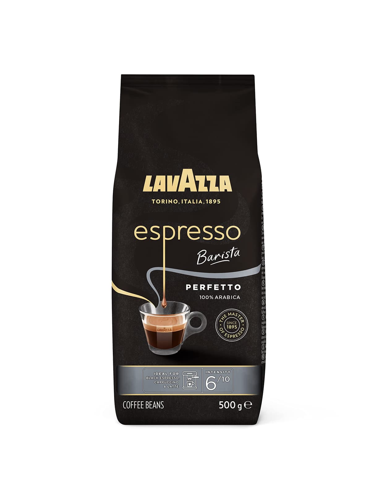 Lavazza, Qualità Rossa, Coffee Beans, Arabica and Robusta, Intensity 5/10, Medium Roasting, 1 Kg — view 24