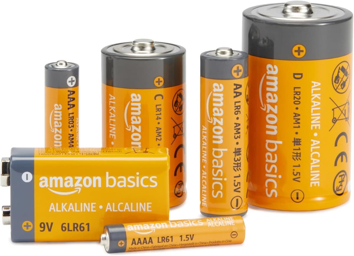 Amazon Basics 12-Pack D Cell All-Purpose Alkaline Batteries, 1.5 Volt, 5-Year Shelf Life — view 3