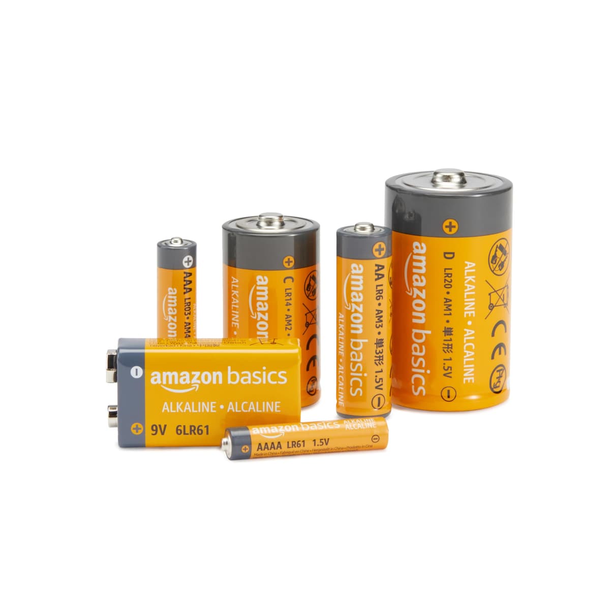 Amazon Basics 12-Pack C Cell All-Purpose Alkaline Batteries, 1.5 Volt, 5-Year Shelf Life — view 4