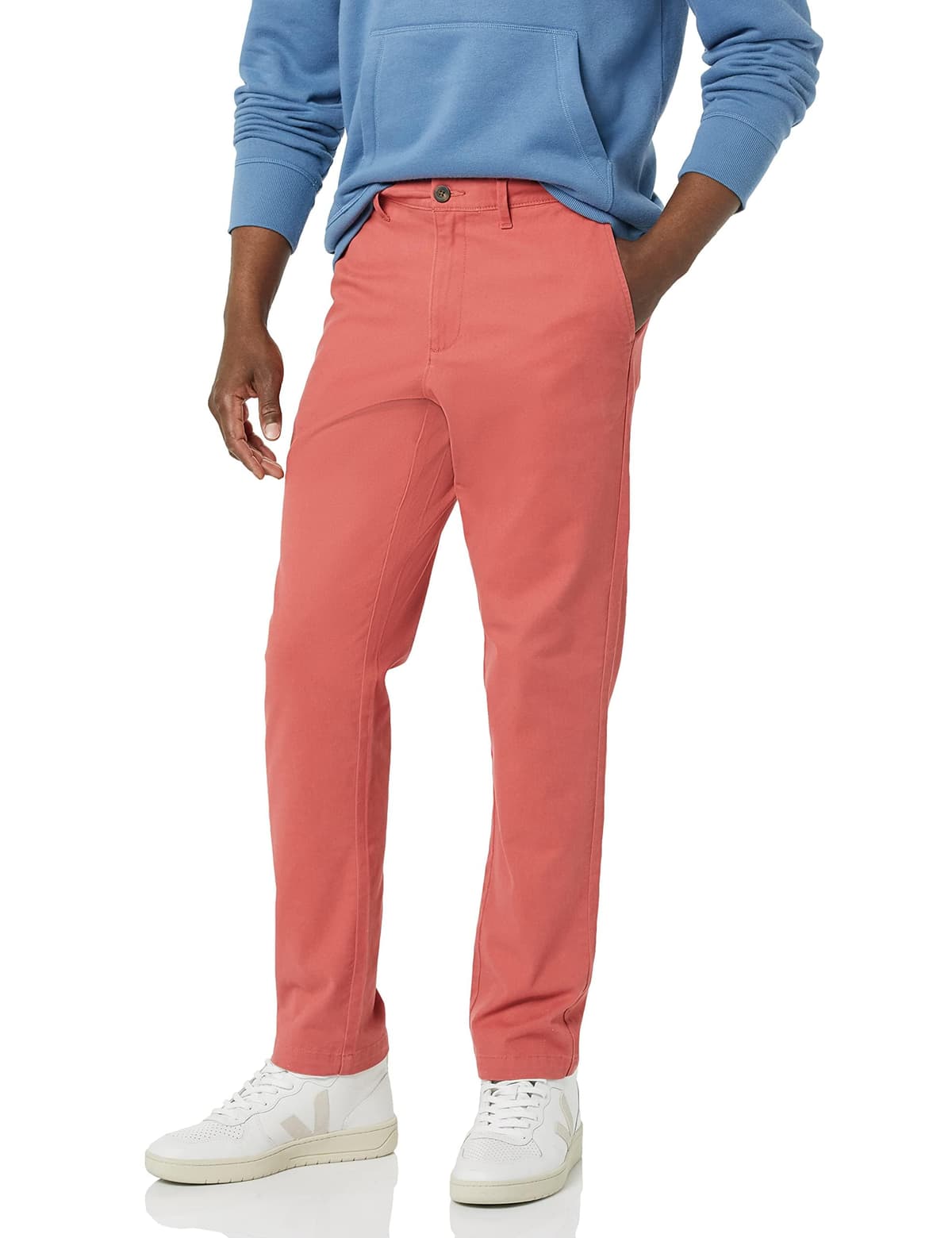 Amazon Essentials Men's Athletic Fit Casual Stretch Chino Work Trousers (Available in Big & Tall) — view 16