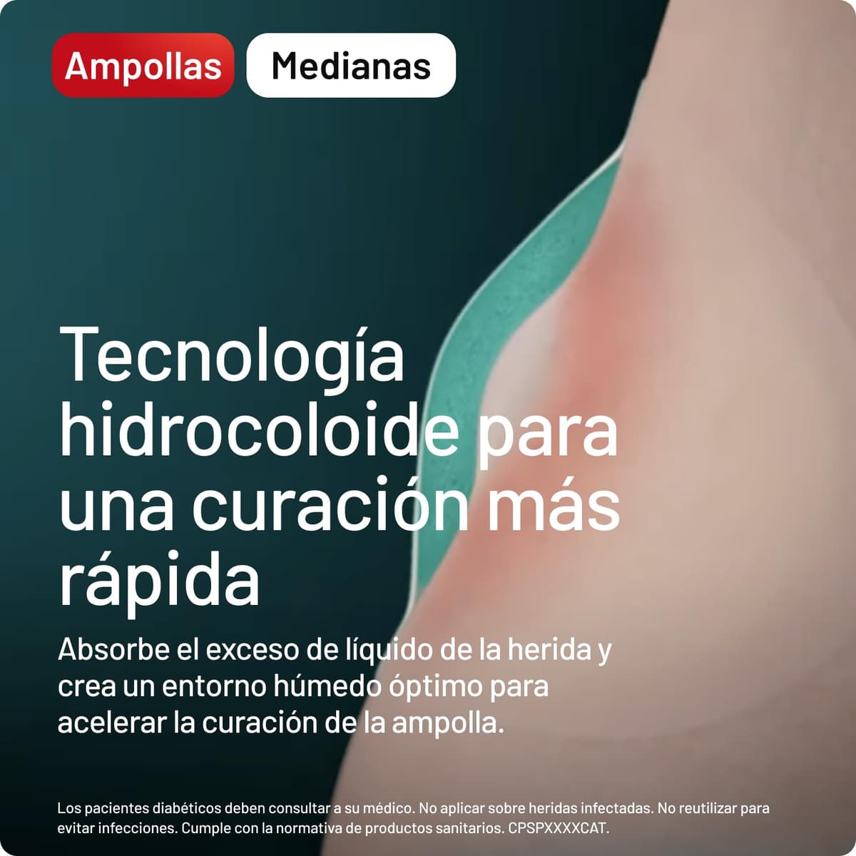COMPEED Ampollas Medianas, Protección Contra Rozaduras, Pack 10 uds — view 5