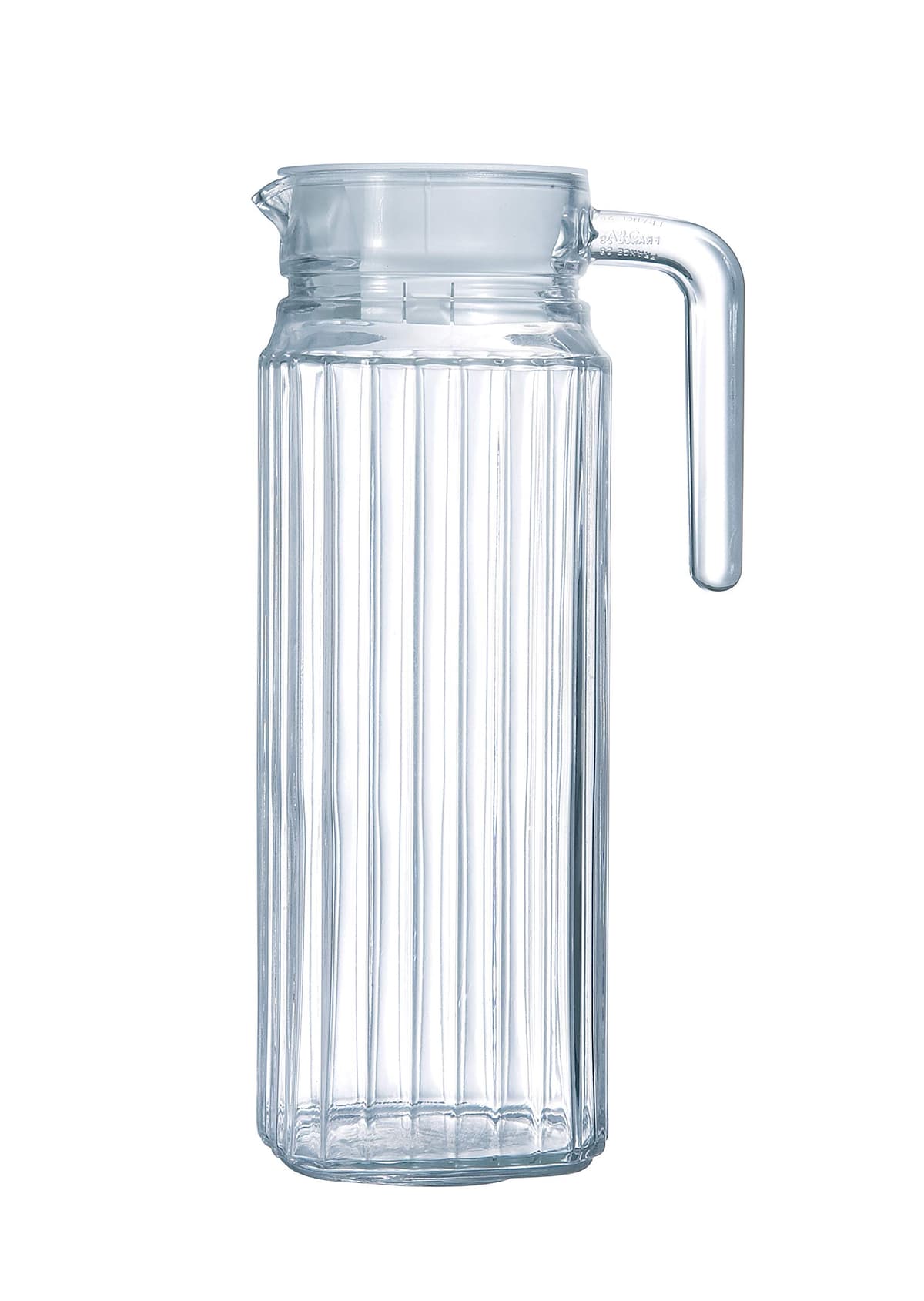 Luminarc Quadro Jarra Vidrio Con Tapa 1,1l Sodo Apto Frigorífico No Apto Microondas Reciclable