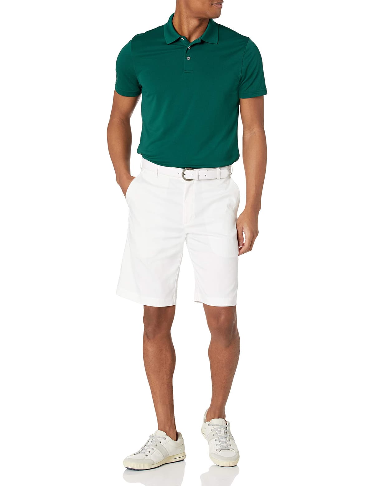 Amazon Essentials Polo de Golf de Secado Rápido de Ajuste Entallado - Colores interrumpidos Hombre — view 5