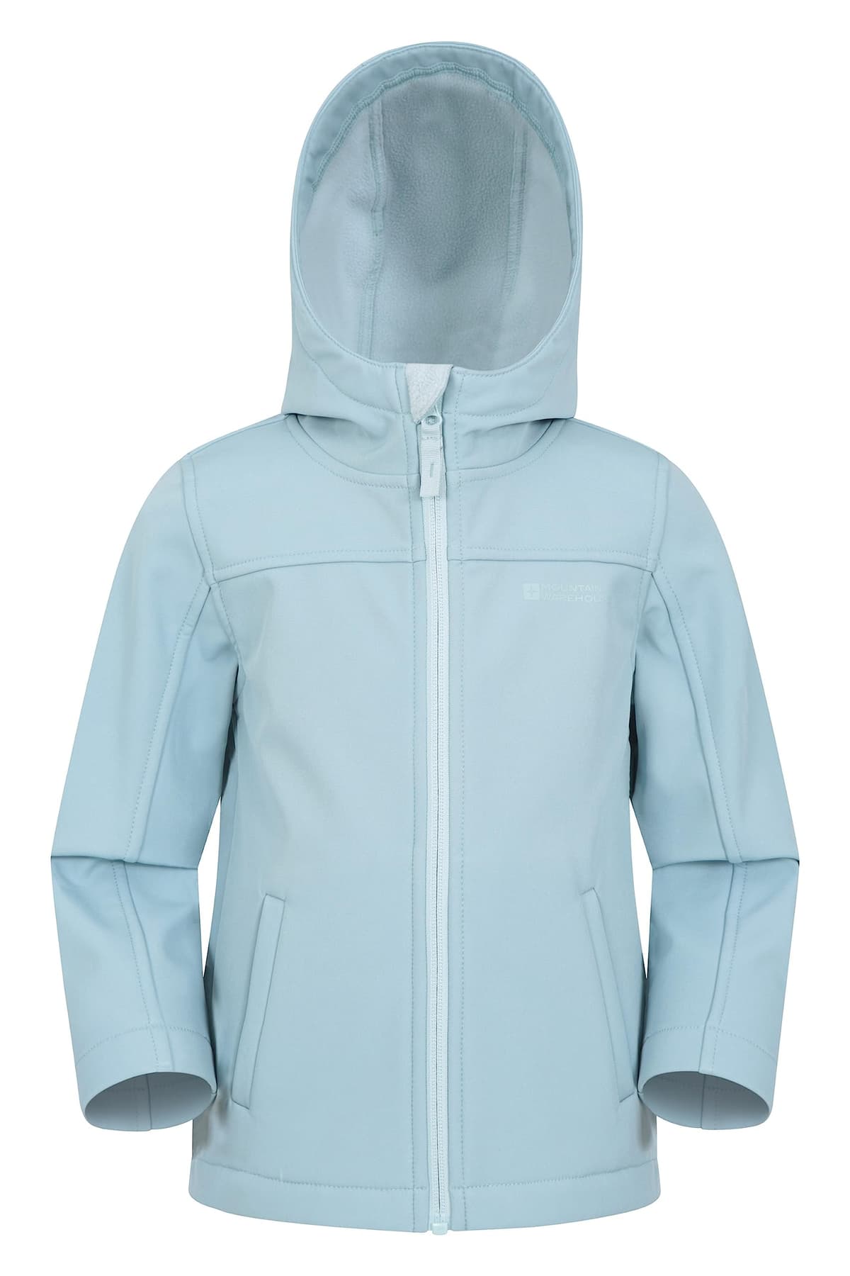 Mountain Warehouse Exodus Kids Softshell Jacket - Breathable, Wind & Water Resistant, Fleece Lined Coat, For Boys & Girls - Best For Sping Summer & Hiking — view 8