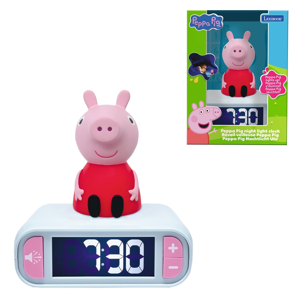 LEXIBOOK Reloj Despertador del Unicornio, Pantalla LCD Digital y luz de Noche integrada, quitamiedos niña-RL800UNI, Color Rosa (RL800UNI), Color/Modelo Surtido — view 13
