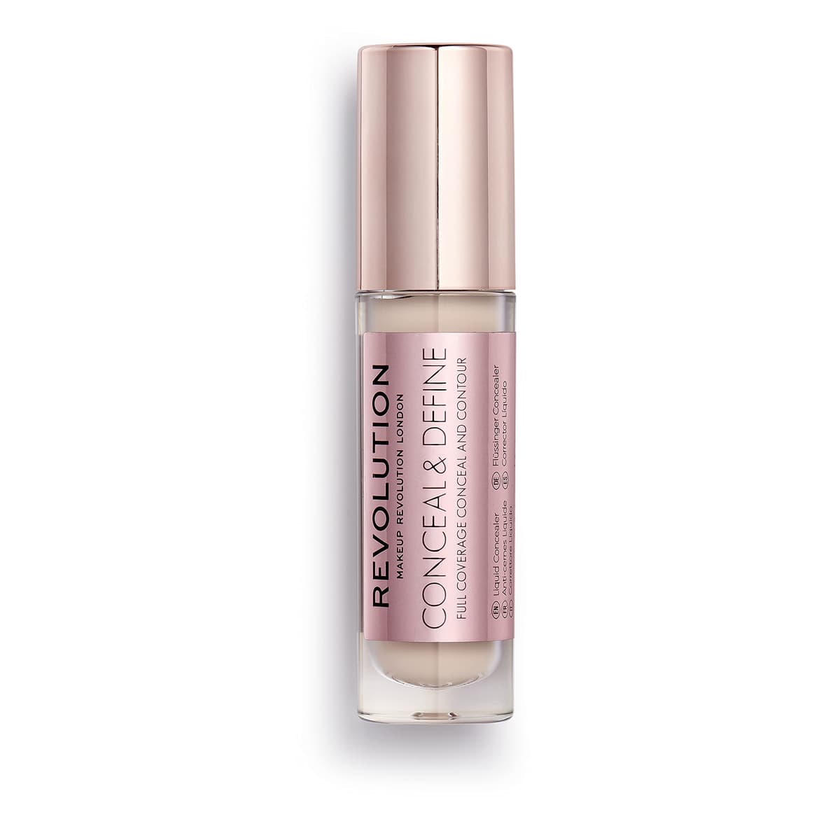 Revolution Conceal & Define Concealer, Lightweight, Long-Lasting, Full Coverage Face Makeup, C0.1, 4g — view 18