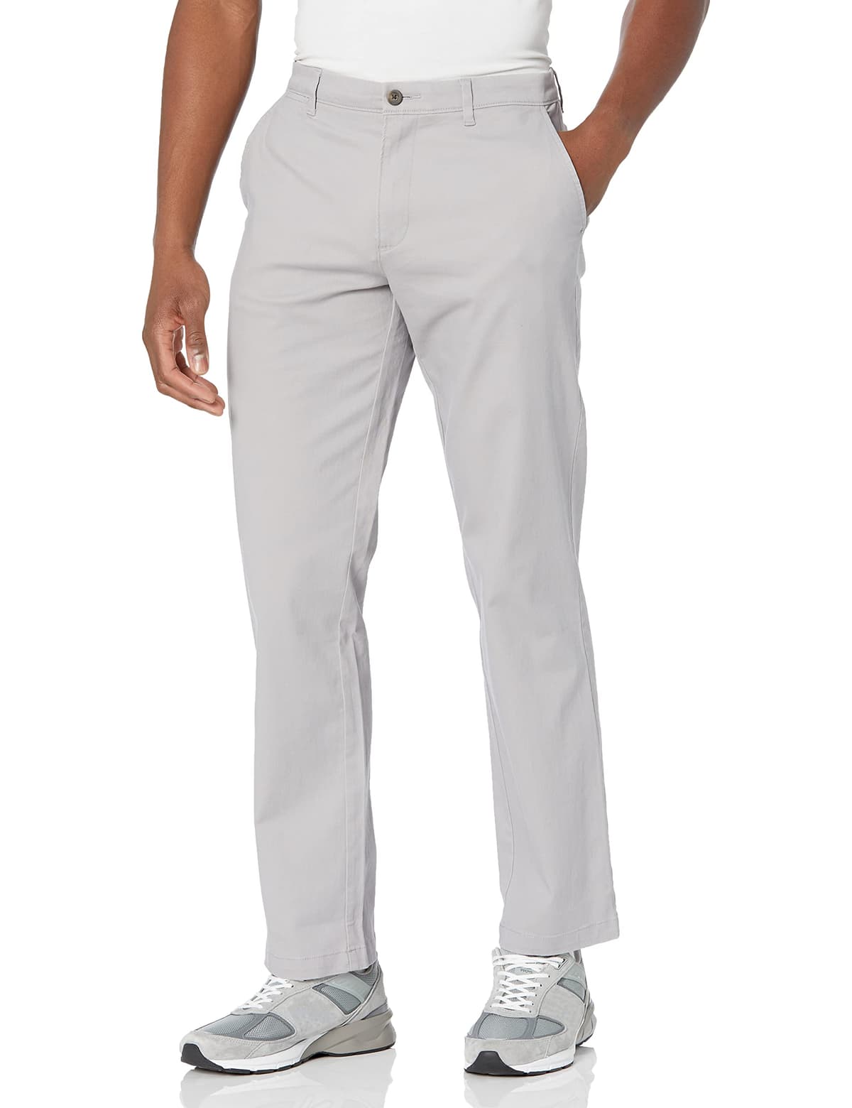 Amazon Essentials Pantalones Informales de Estilo Chino, Elásticos y de Corte Clásico Hombre — view 9