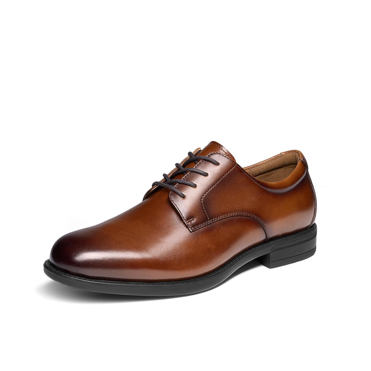 Bruno Marc Zapatos de vestir clásicos de cuero para hombre, cómodos, Oxfords para negocios, formales, con cordones — view 10