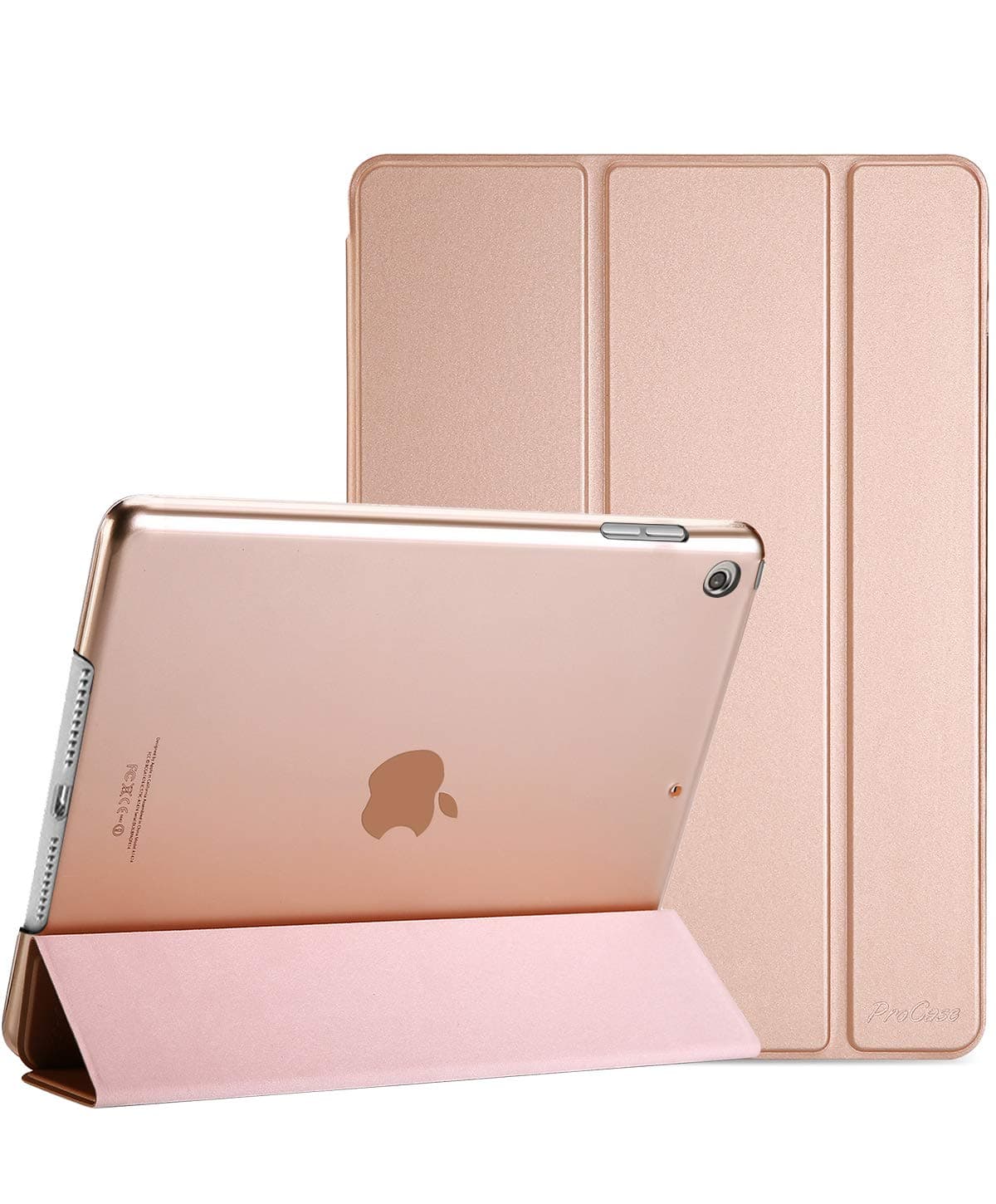 ProCase for iPad 9th/ 8th/ 7th Generation Case 10.2 Inch (2021/2020/2019 Release), 10.2 iPad Case 9th/ 8th/ 7th Gen Cover, Slim Smart Cover with Translucent Hard Shell Back -AntiqueMoss — view 36