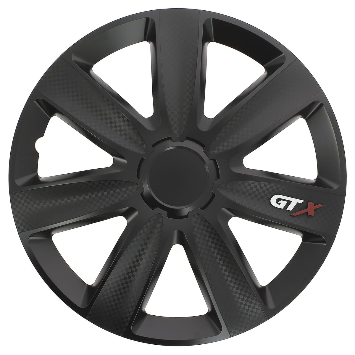 Juego de 4 Tapacubos de 14 Pulgadas Diseño Illinois RC Black, Acabado Negro y ABS Resistente a Fuertes Impactos, Duradero y Fiable con Anillo de sujeción Ajustable — view 21