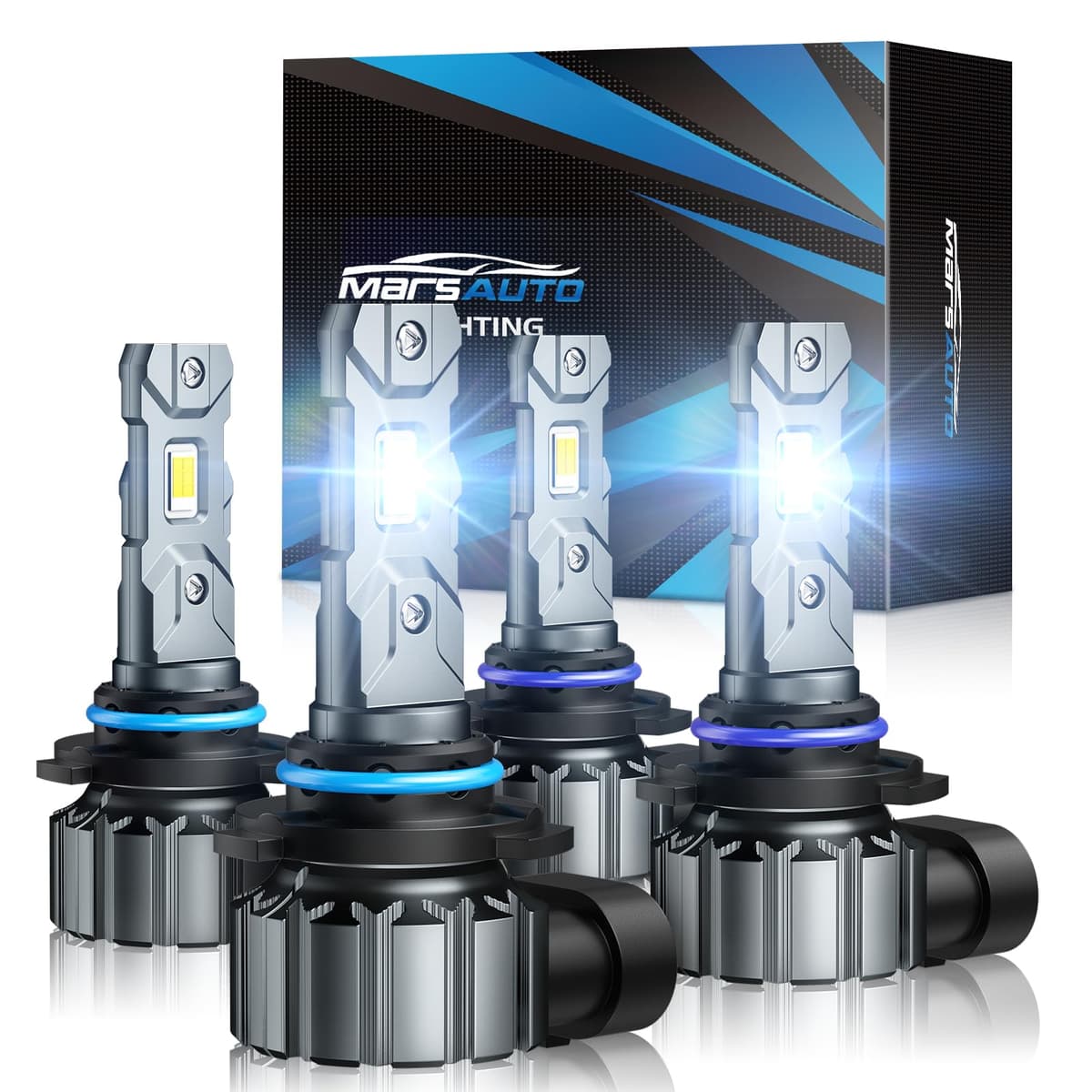 Marsauto 9005 LED Headlight Bulbs, 900% Super Bright, Real 1:1 Design 9005 HB3 LED Bulb, 6000K Cool White Halogen Replacement, 3min Plug and Play IP68, Pack of 2 — view 13