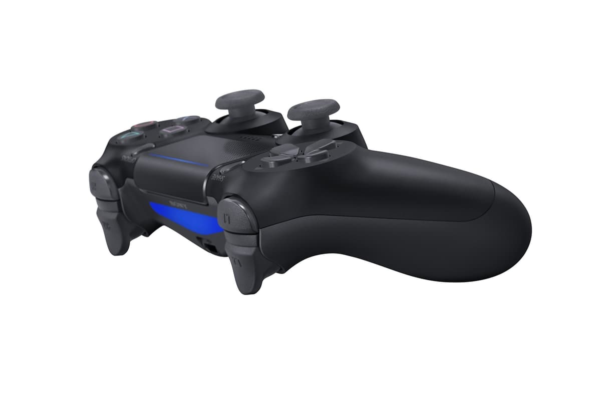 Sony PlayStation DualShock 4 Controller - Black (Renewed) — view 3