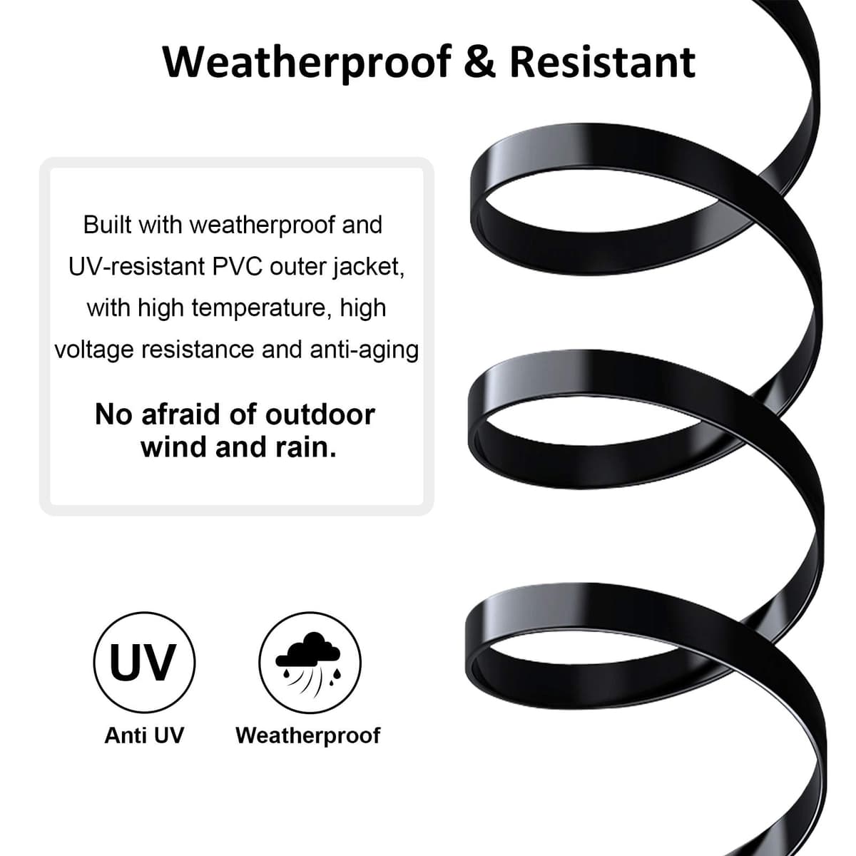 Yauhody CAT 6 Ethernet Cable 0.5m Black 6Pack Network Cable High Speed CAT6 Ethernet Patch Leads 0.5m Lan Cable CAT6 Gigabit Internet LAN Patch Cable for TV Gaming Router(6Pack Black) — view 6