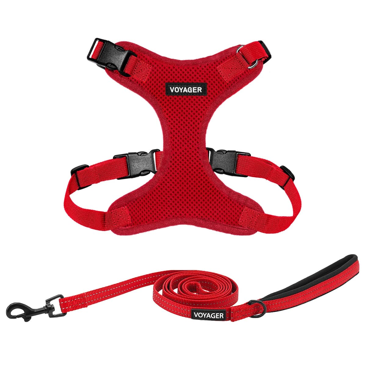 Best Pet Supplies Voyager Step-in Lock Pet Harness – All Weather Mesh, Adjustable Step in Harness for Cats and Dogs Turquoise (Matching Trim), XL (Chest: 22-36") — view 83