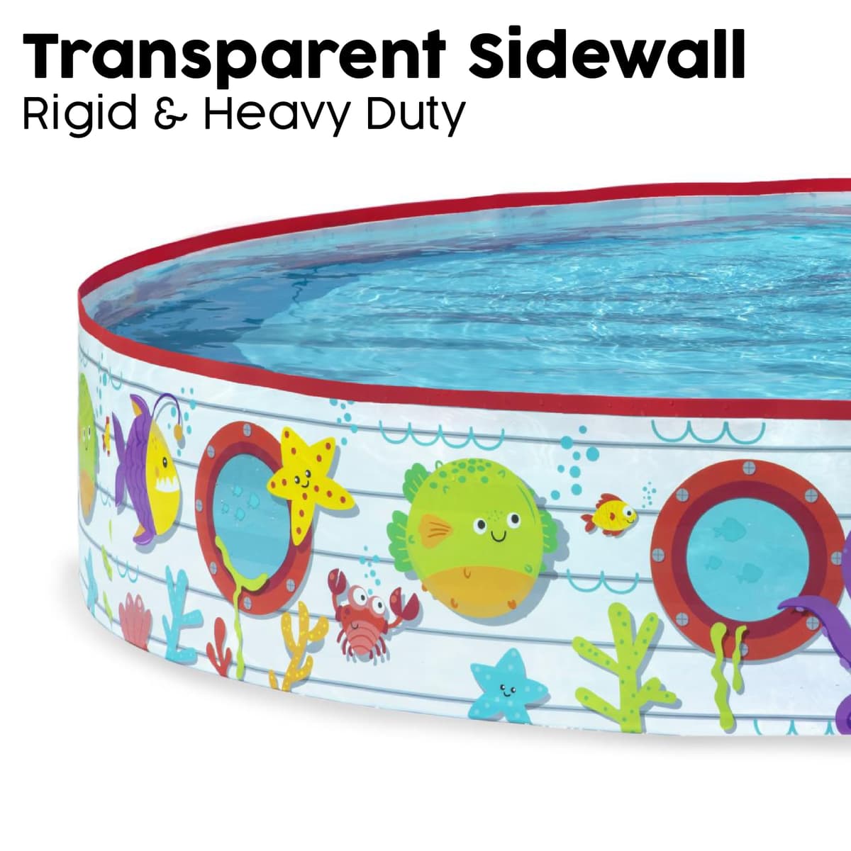Bestway 55029 Paddling Fill N Kids Garden Pool with Fun Fish Print, Multicolor, 1.52 m x 25 cm — view 4