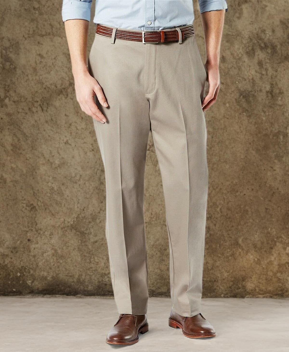 Dockers Men's Classic Fit Signature Khaki Lux Cotton Stretch Pants — view 4