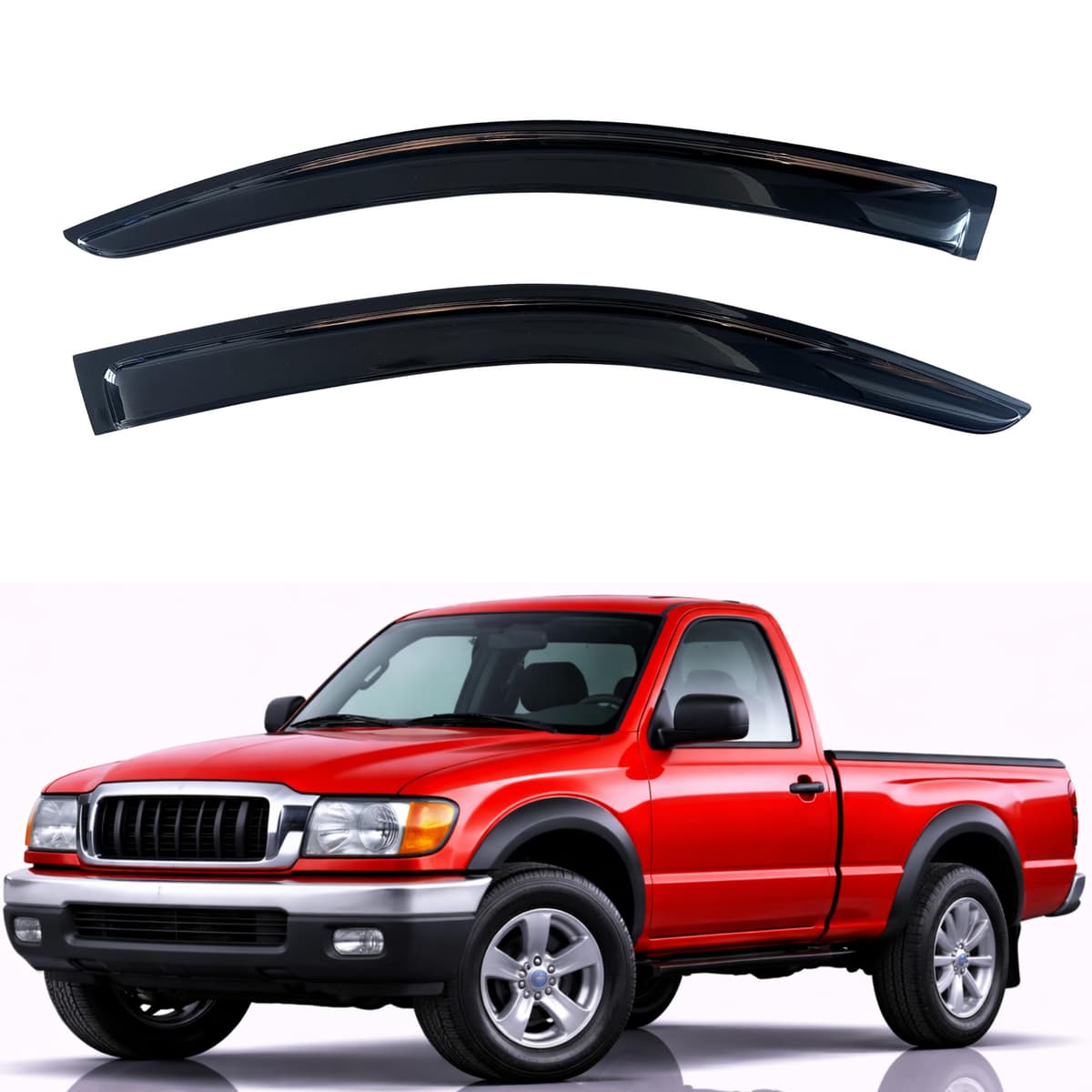 KPY Rain Guards Fit for 2006-2013 Lexus IS250 IS350, Out-Channel Window Visors Vent Wind Deflectors 4PC, Car Accessories for 06-13 Lexus is Series — view 198