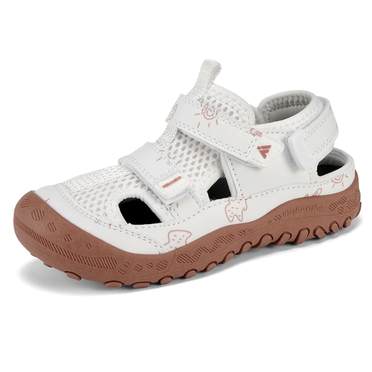Mishansha Boys Girls Trekking Sandals with Closed Toe, Breathable and Non-Slip, Size 24-38 — view 8