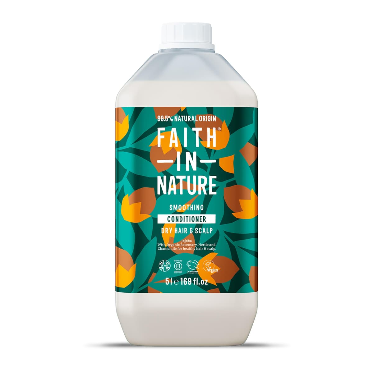 Faith In Nature Organic Coconut Conditioner, Hydrating for Dry Hair & Scalp, Vegan & Cruelty Free, No SLS, Silicones or Parabens, 400ml — view 18