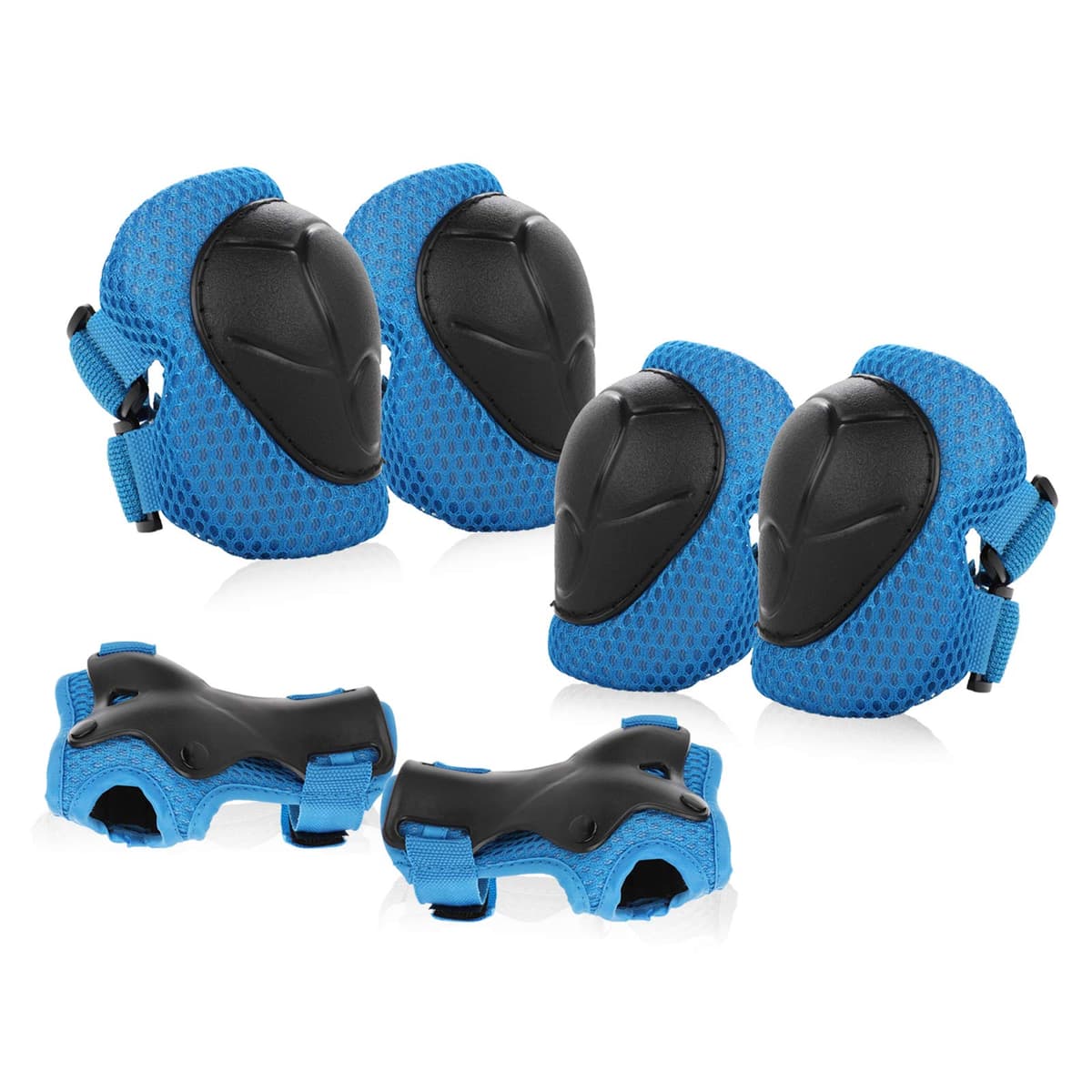 JIM'S STORE Protecciones Patinaje Infantil Consta de Rodilleras Coderas Muñequeras,es Adecuado para Bicicleta Patinaje Ciclismo Monopatín y Deportes Extremos