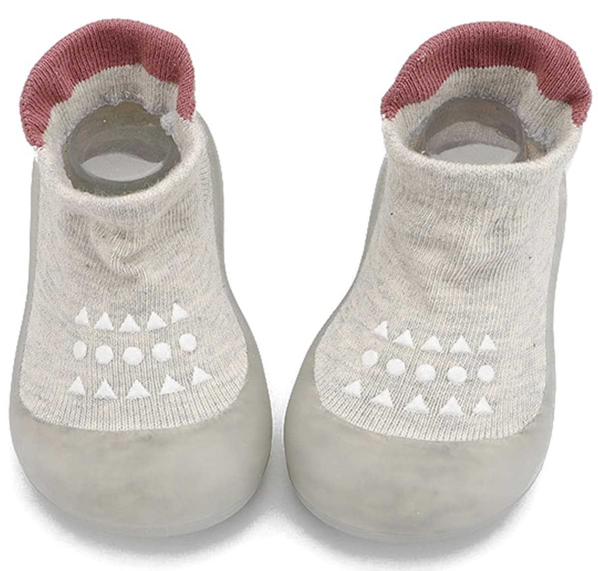 Zapatos Calcetines Bebé Niños Niñas Primeros Pasos Zapatos Bebé Calcetines Antideslizantes con Suela de Goma,6-24 Meses
