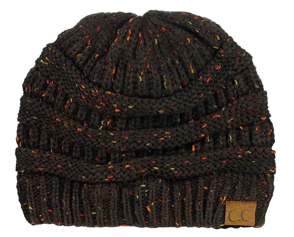 Warm Chunky Soft Stretch Cable Knit Beanie Skully — view 128