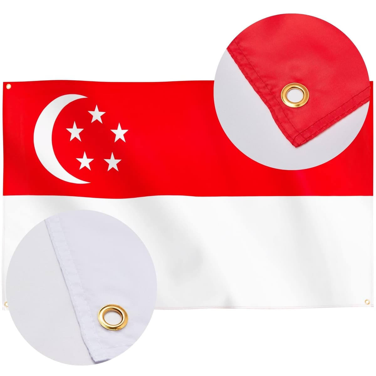 Runesol Lest We Forget, Premium Remembrance Poppy Day Flag - 3ft x 5ft, 4 Grommets, Indoors/Outdoors — view 404