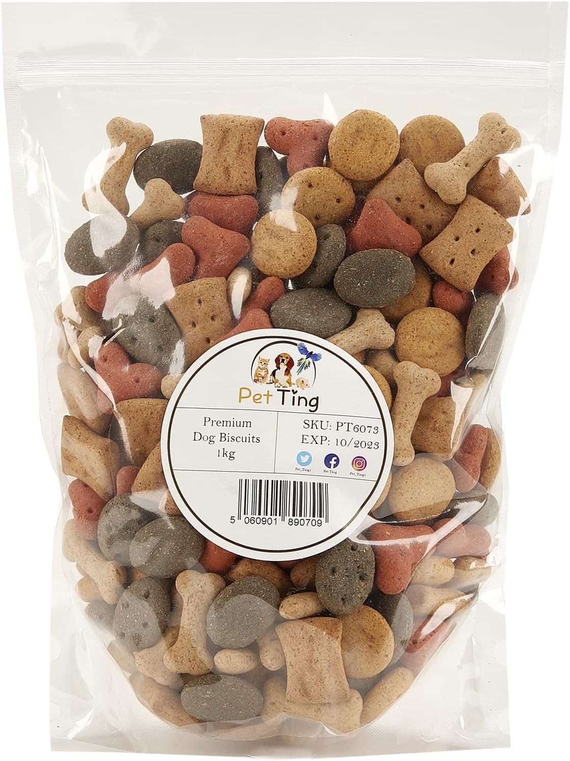 Premium Charcoal Bones Dog Biscuit 1kg (Large Charcoal Bones) — view 5