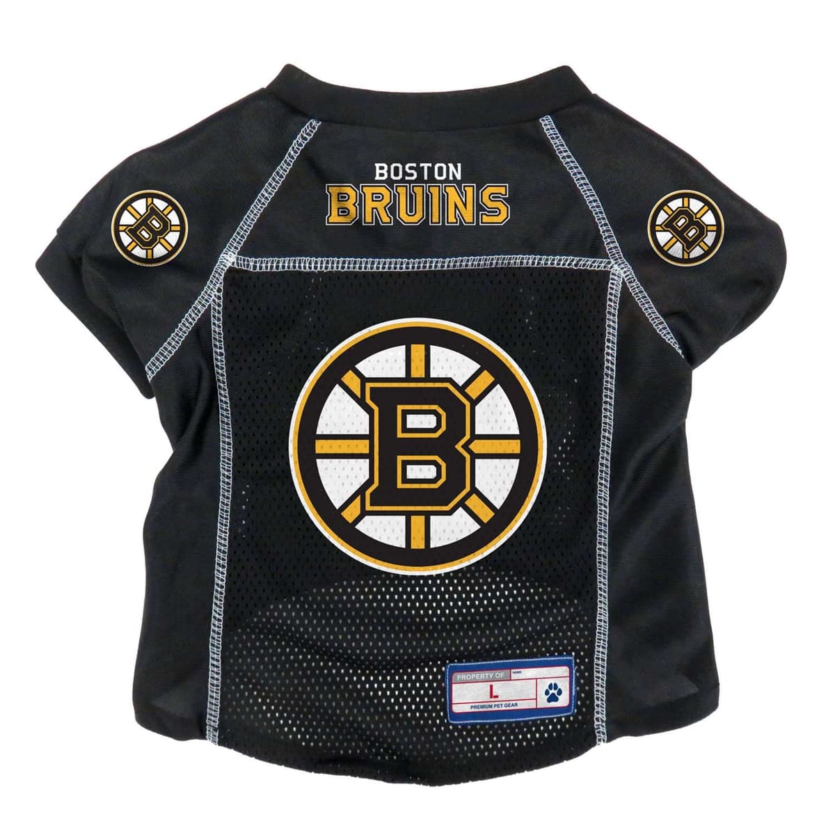 Littlearth NHL Boston Bruins Basic Pet Jersey, Team Color, Small