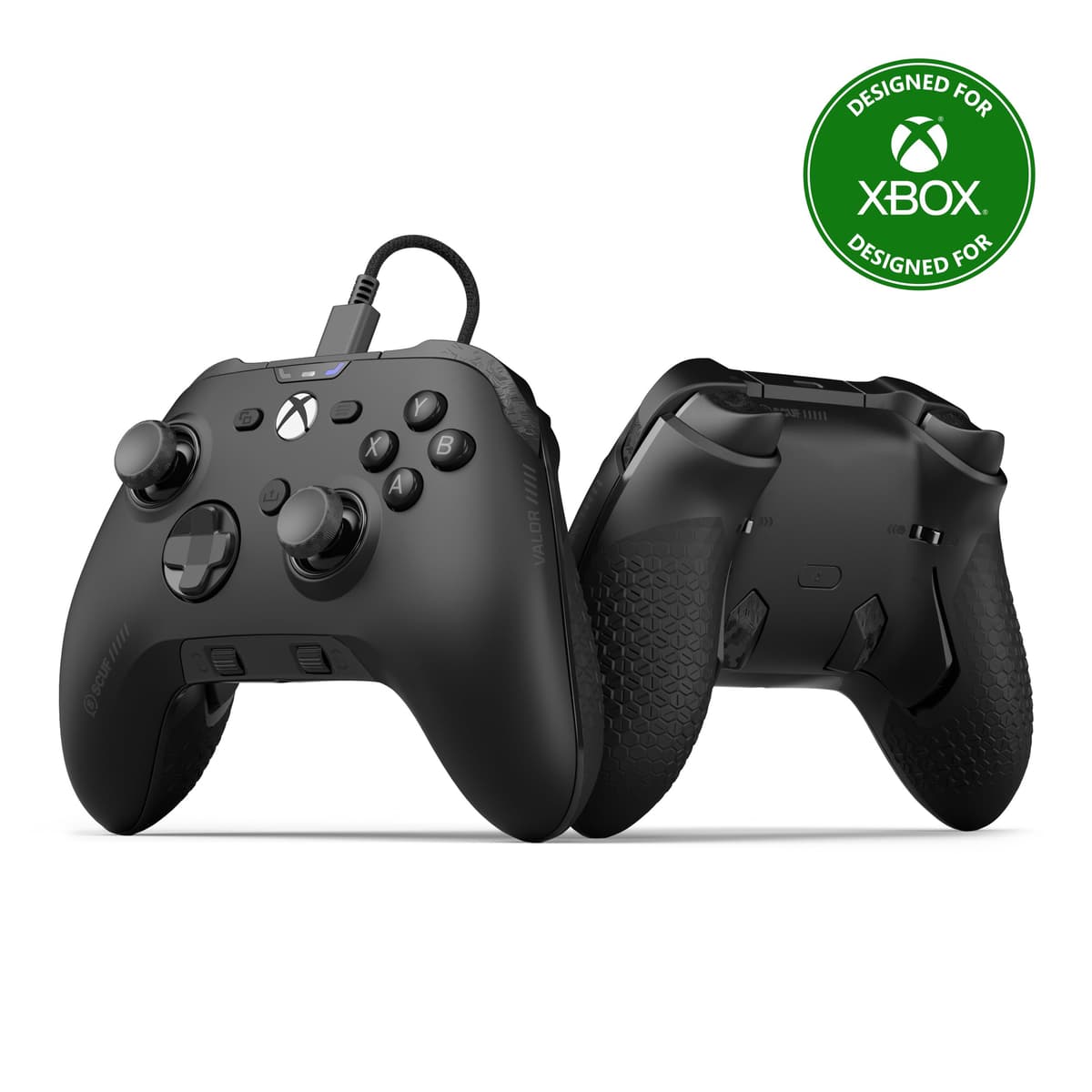SCUF VALOR PRO Wired Performance Xbox Controller – Customisable Back Paddles, Instant Triggers, Hall Effect Thumbsticks, Audio Controls, Xbox Series X|S, Xbox One, Windows PC – Steel Grey — view 9