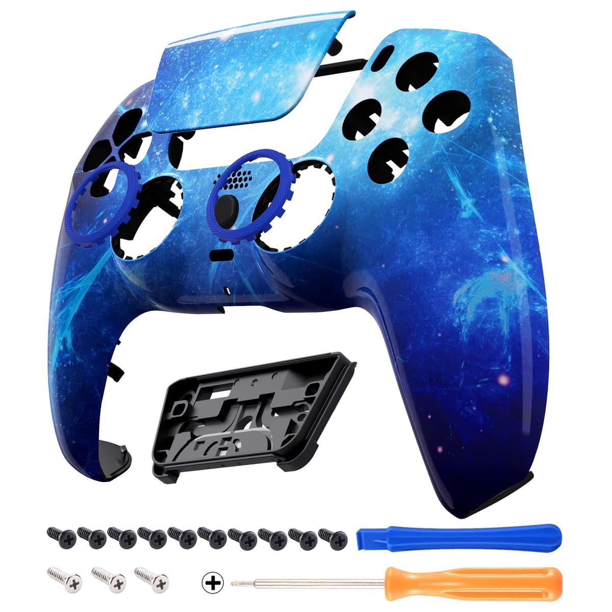 eXtremeRate Luna Rediseñado Carcasa Frontal con Panel Táctil Compatible con ps5 BDM-010 BDM-020 BDM-030 BDM-040 Carcasa Delantera Placa Frontal Funda Portectora Compatible con ps5(Efectivo de $100) — view 33
