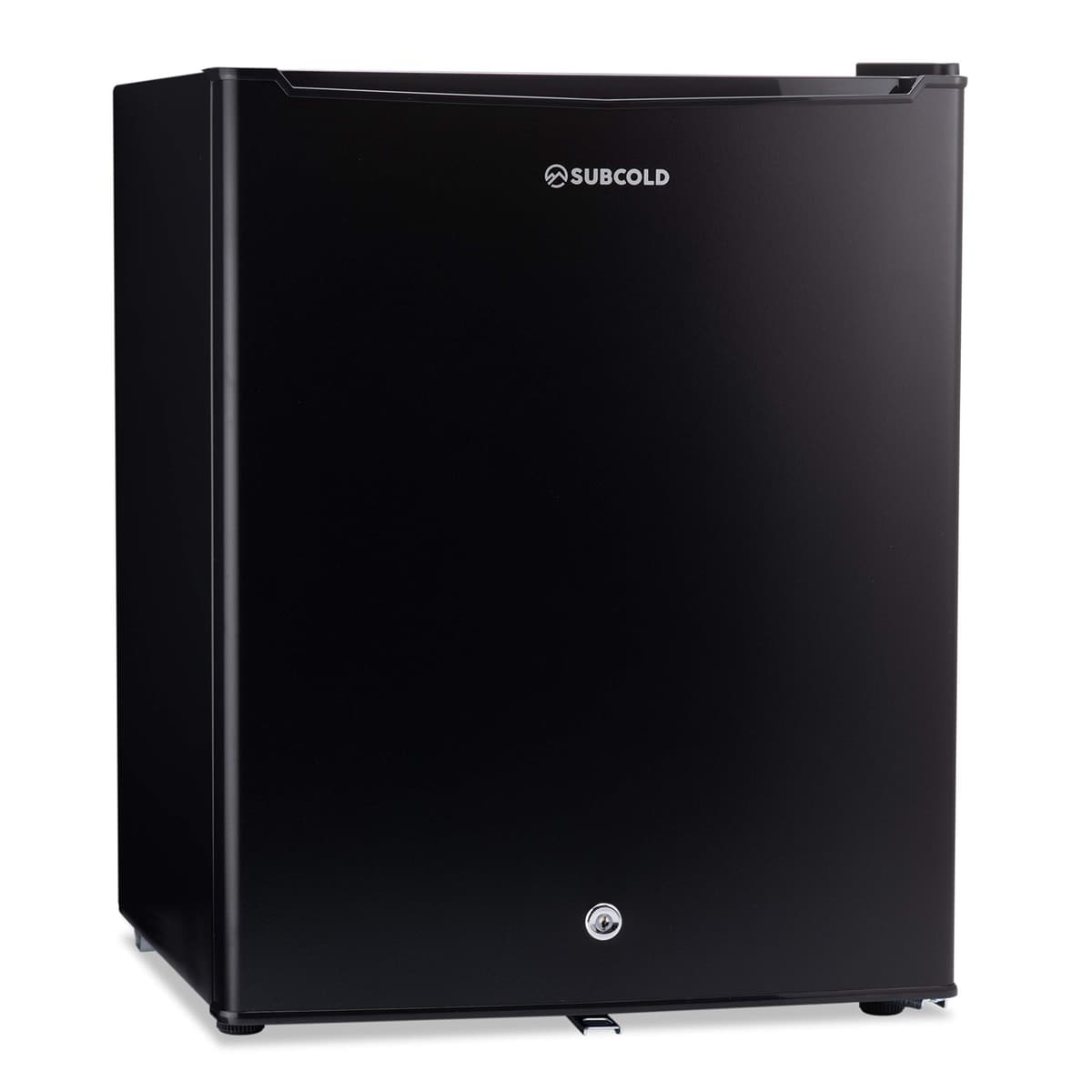 Subcold Eco50 Mini Fridge White | Table-Top Model | Counter-Top Fridge | Solid Door with Chiller Box | Lock & Key | Energy Efficient (45L, White) — view 4