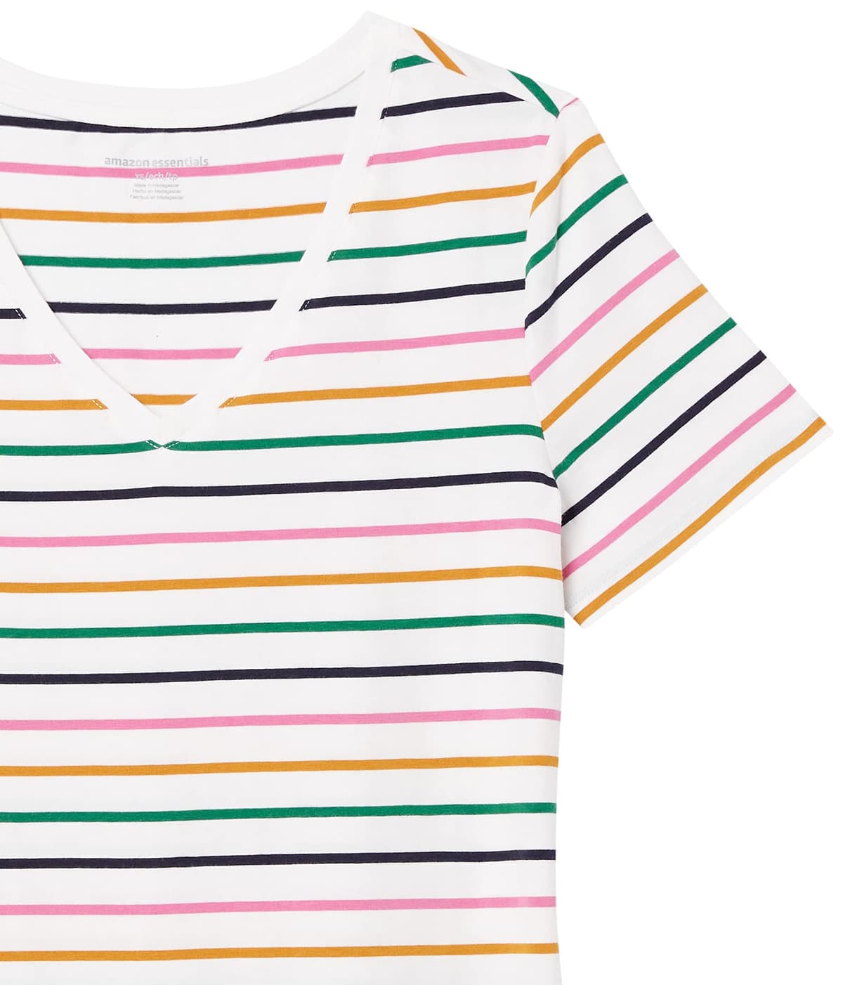 Amazon Essentials Women's Regular-Fit Short-Sleeve T-Shirt (Crewneck and V-Neck Options), Multipacks — view 395