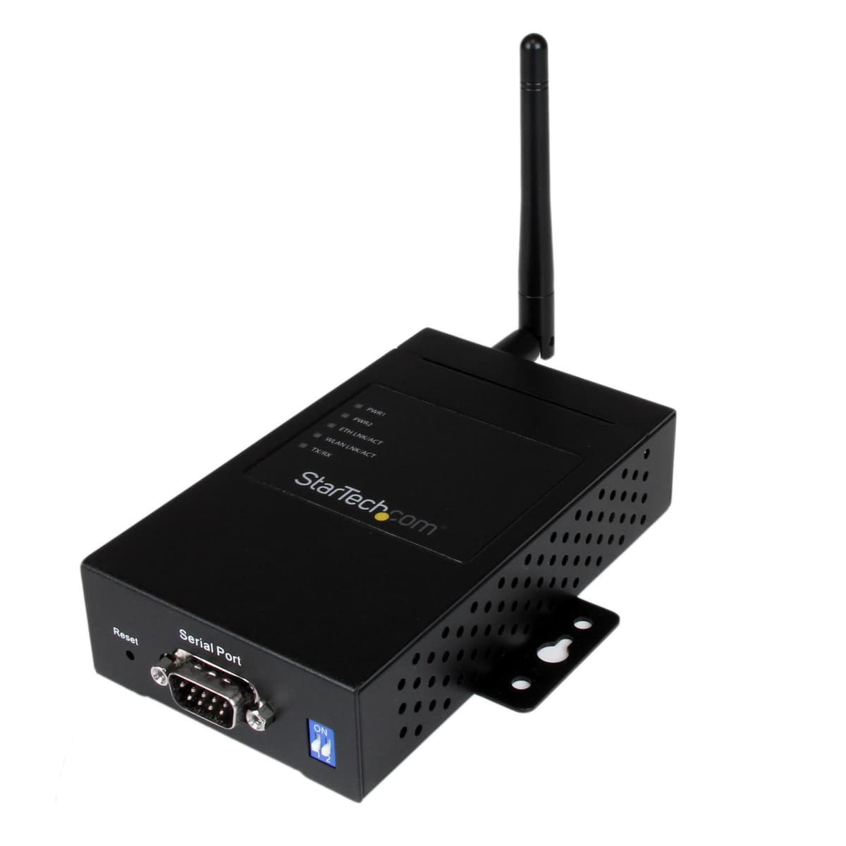 StarTech.com 2 Port Serial-to-IP Ethernet Device Server - RS232 - Metal and Mountable - Serial Device Server - RS232 Serial-Over-IP (NETRS2322P) — view 5