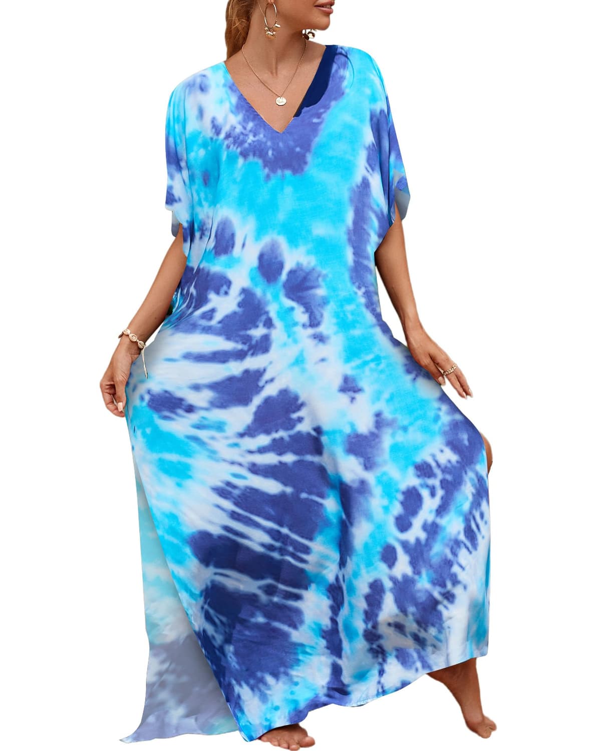 Bsubseach Bikini Bohemio para Mujer para bañador Kimono cárdigan